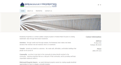 Desktop Screenshot of breakawaypropertiesllc.com